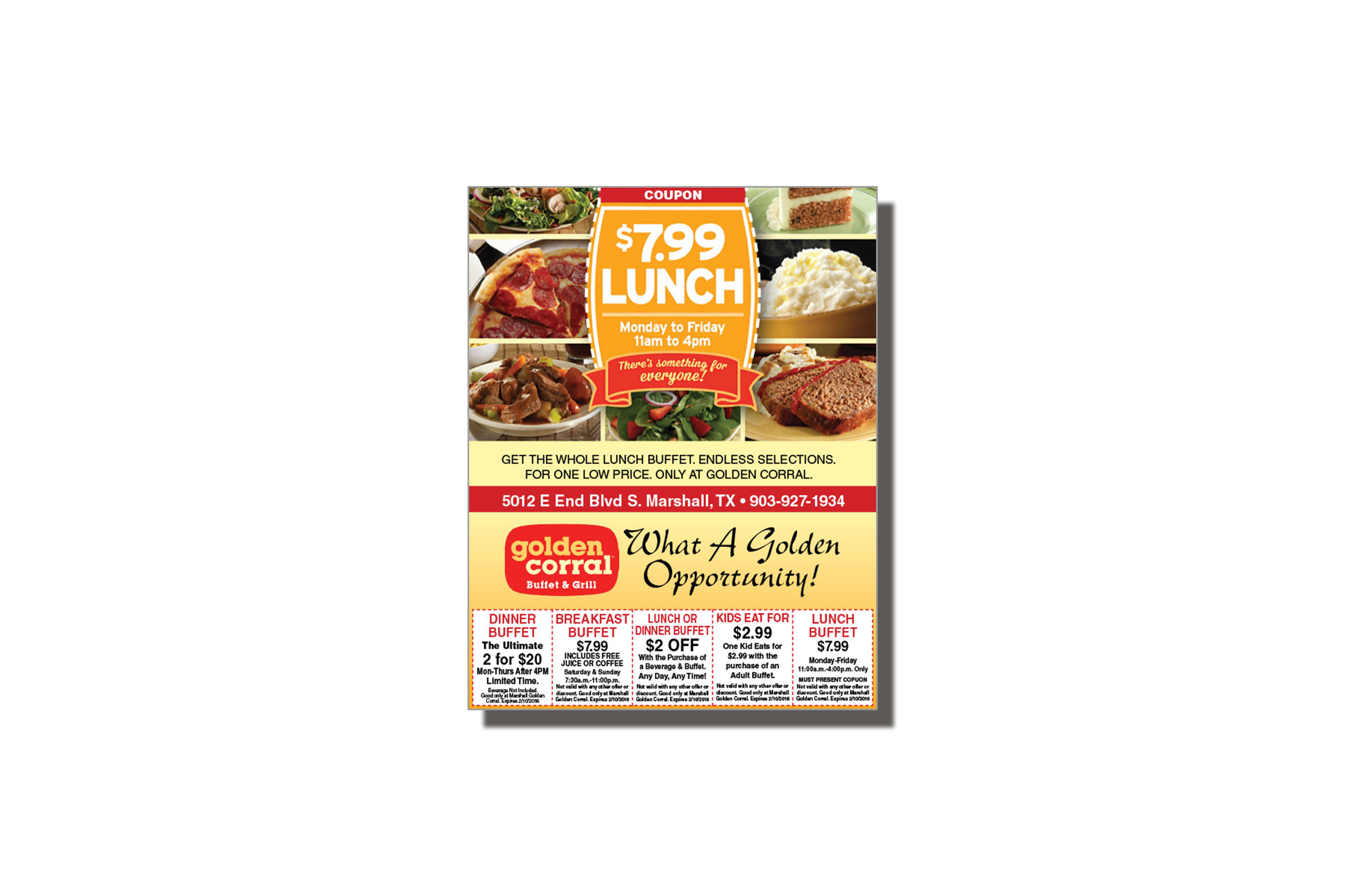 Golden Corral_Direct Mail Ads_Artboard Layout